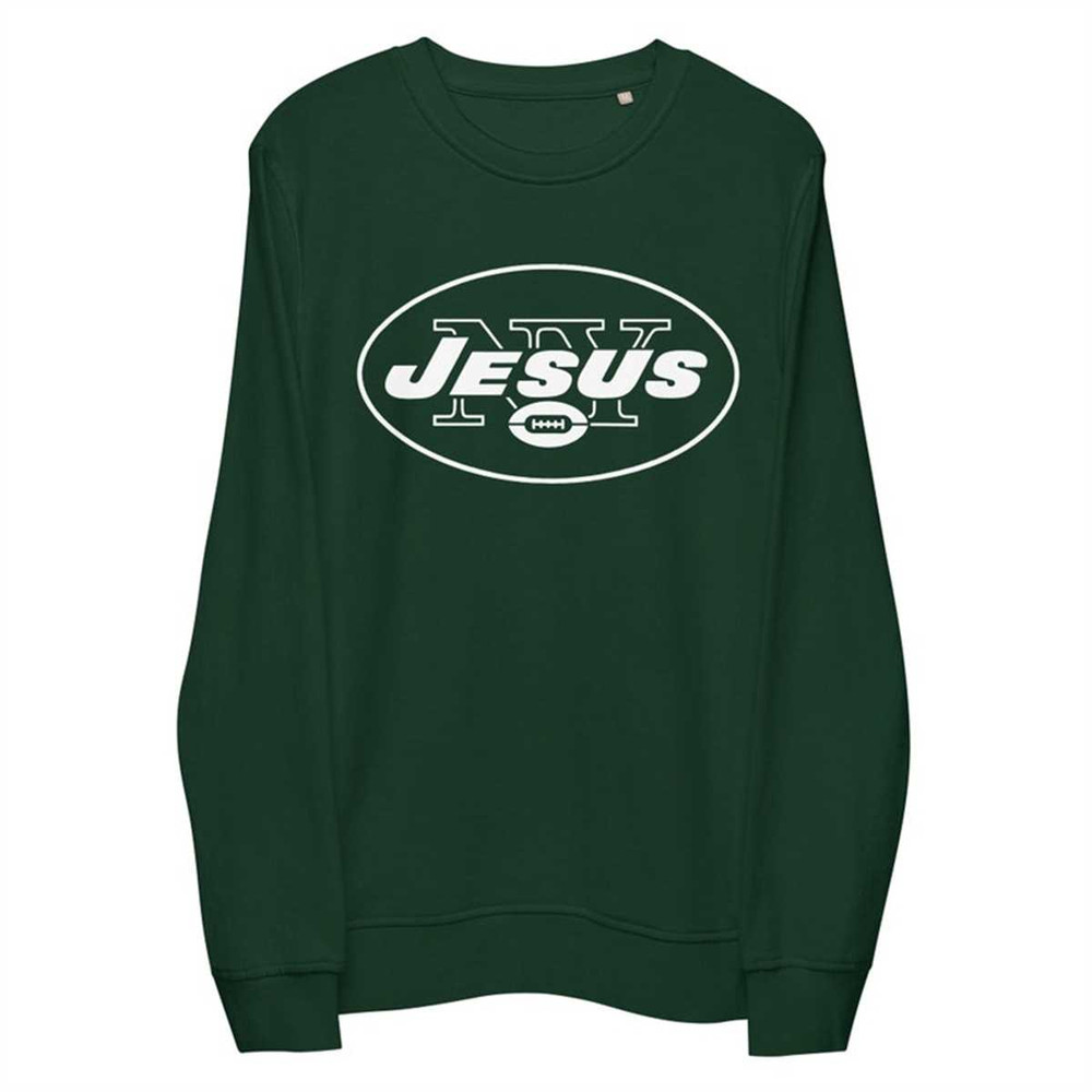 NY Jesus Unisex organic sweatshirt.jpg