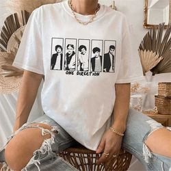 one direction member t-shirt, one direction shirt, one direction merch, 1d gift, gift for fan 1d 2