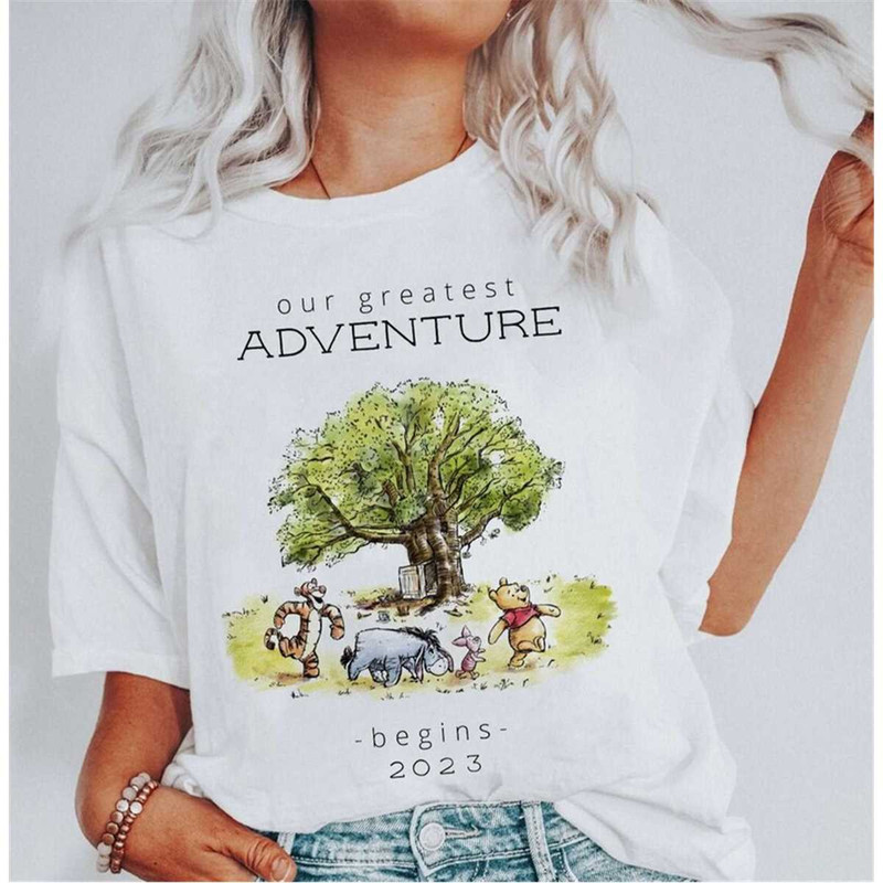 Out Greatest Adventure Begin Shirt Disney Pooh Shirt Disney Friends Shirt Disney Family Shirt Fa
