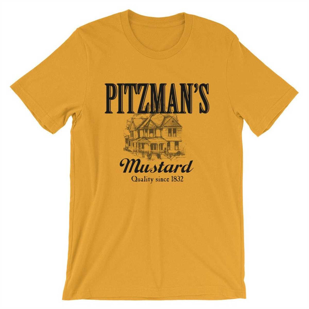 Pitzmans Mustard ShortSleeve Unisex TShirtjpg