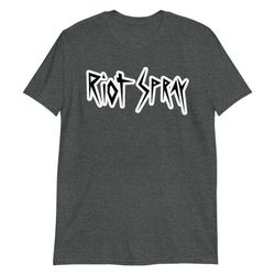 riot spray short-sleeve unisex t-shirt