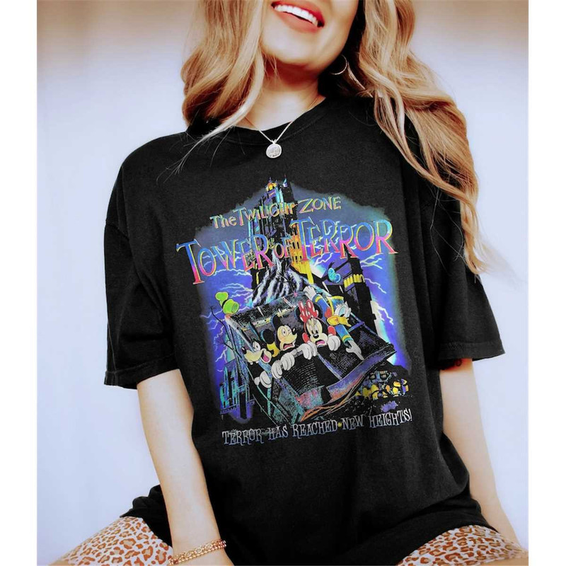 The Twilight Zone Tower Of Terror Shirt, Tower of Terror Ride Shirt, Mickeys Not So Scary, Disney Halloween Shirt, Comfo 2.jpg