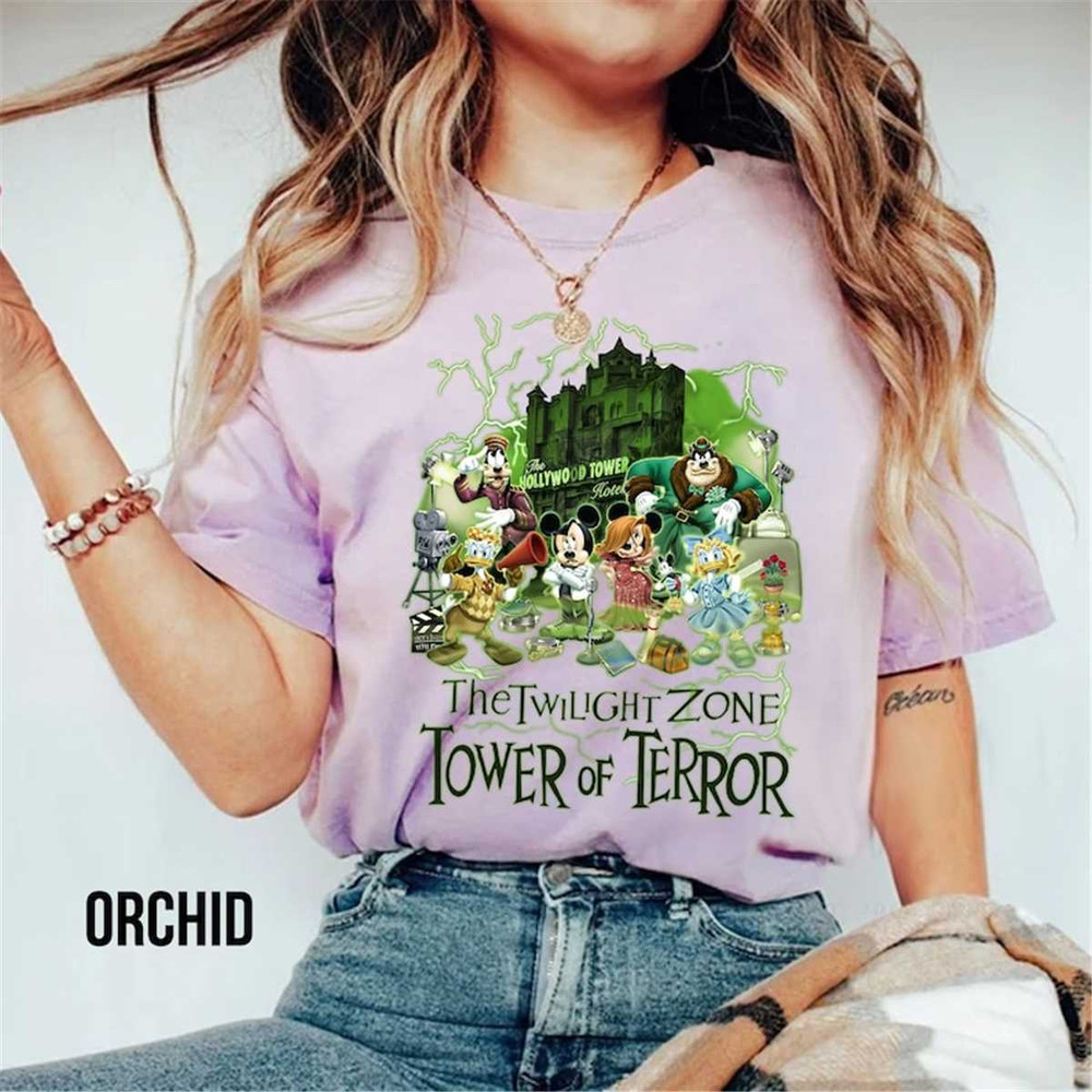 The Twilight Zone Tower Of Terror Shirt, Tower of Terror Ride Shirt, Mickeys Not So Scary, Disney Halloween Shirt, Comfo.jpg