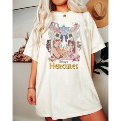 vintage 90s disney hercules comfort colors shirt, retro hercules 1997 shirt, magic kingdom shirt, disneyworld shirt, di