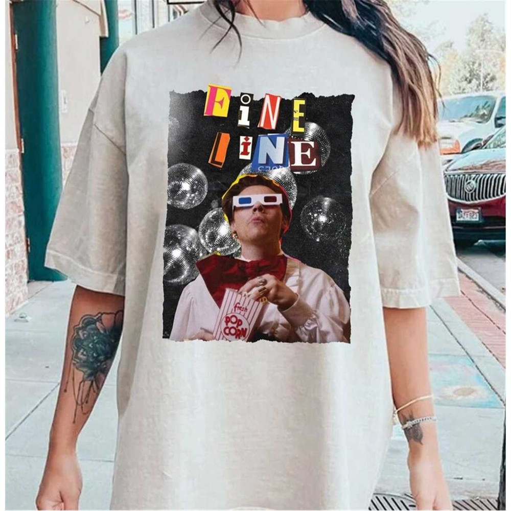 Vintage Harry Fine Line 90s T-Shirt, Harry One Direction Shirt, One Direction Merch, 1D Gift, Gift For Fan 1D, Gift For.jpg