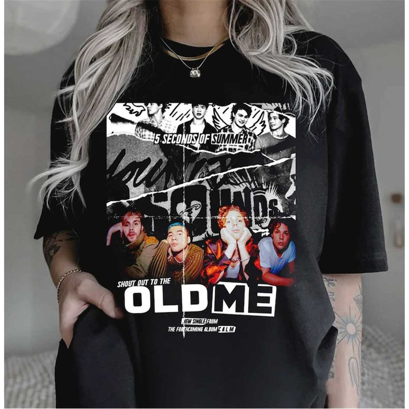 Vintage Old Me 5 Seconds Of Summer Shirt, Take My Hand Tour Shirt, 5SOS Shirt, 5SOS Merch, Band Tour Shirt, Shirt For 5S.jpg