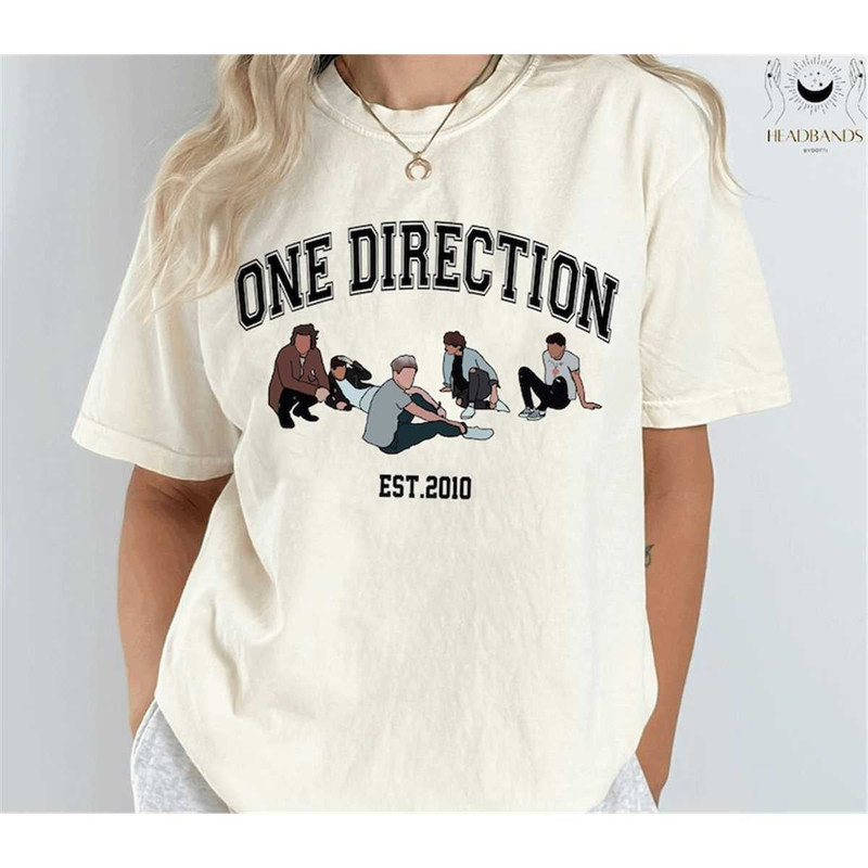 Vintage One Direction Est 2010 Old School Style T-Shirt, One Direction Shirt, One Direction Merch, 1D Gift, Gift For Fan.jpg