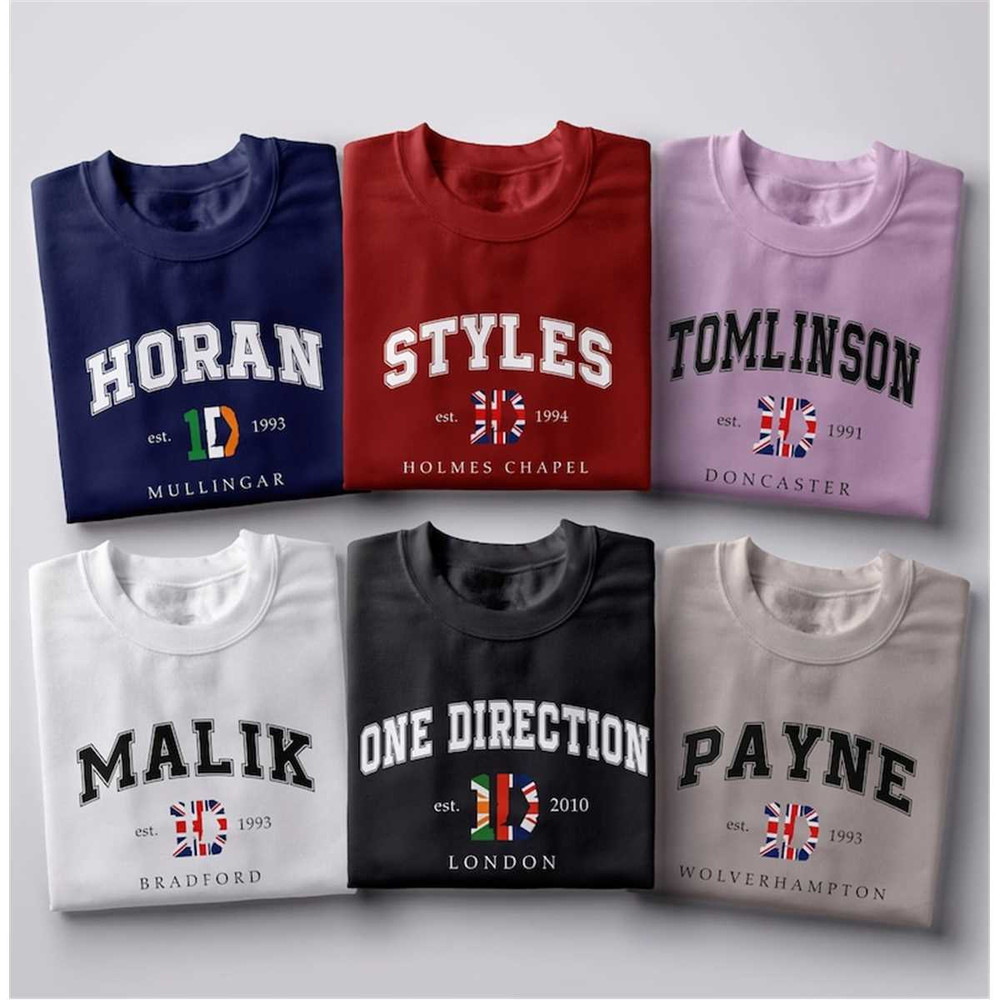 Vintage One Direction Member Old School T-Shirt, One Direction Shirt, One Direction Merch, 1D Gift, Gift For Fan 1D.jpg