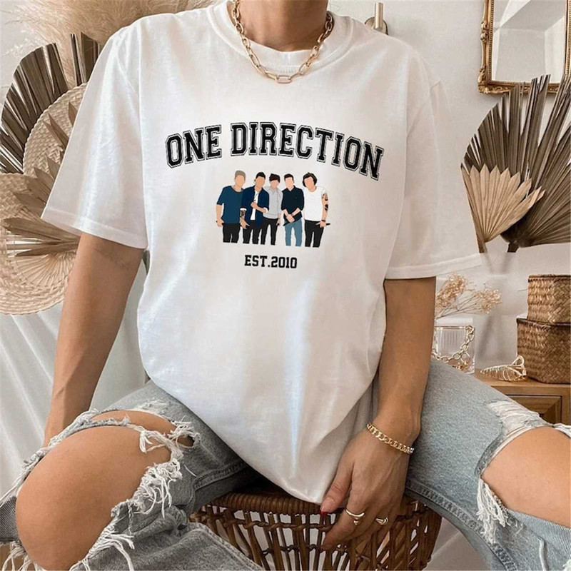 Vintage One Direction Since 2010 T-Shirt, One Direction Shirt, One Direction Merch, 1D Gift, Gift For Fan 1D.jpg