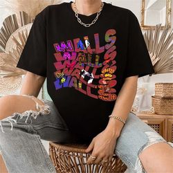 walls graffiti art shirt, louis tomlinson merch ,one direction shirt, one direction gift, shirt for fan louis tomlinson