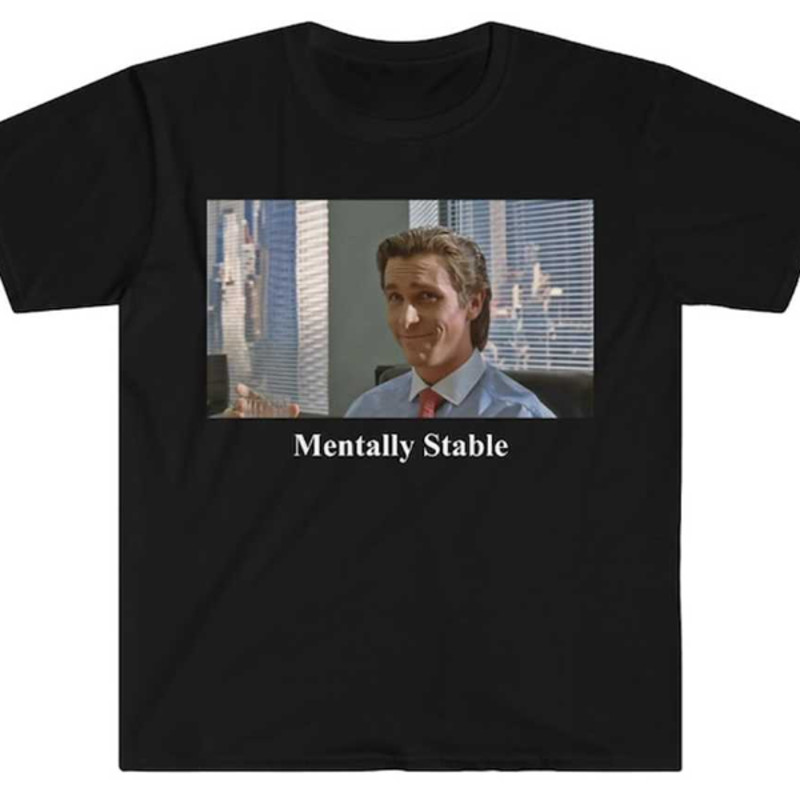 Patrick Bateman American Psycho Funny Parody T Shirtjpg
