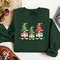 Christmas Gnomes Sweatshirt, Cute Gnome Shirt, Women Holiday Gift, Christmas Gnomes Tee, Christmas Lights Crewneck, Funny Christmas Sweater.jpg