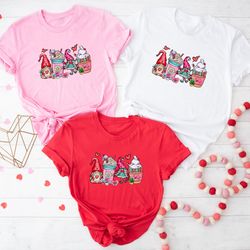 coffee gnomes valentine shirt coffee valentine day sweatshirt valentine heart gnomes shirt valentine gnomes gift valenti