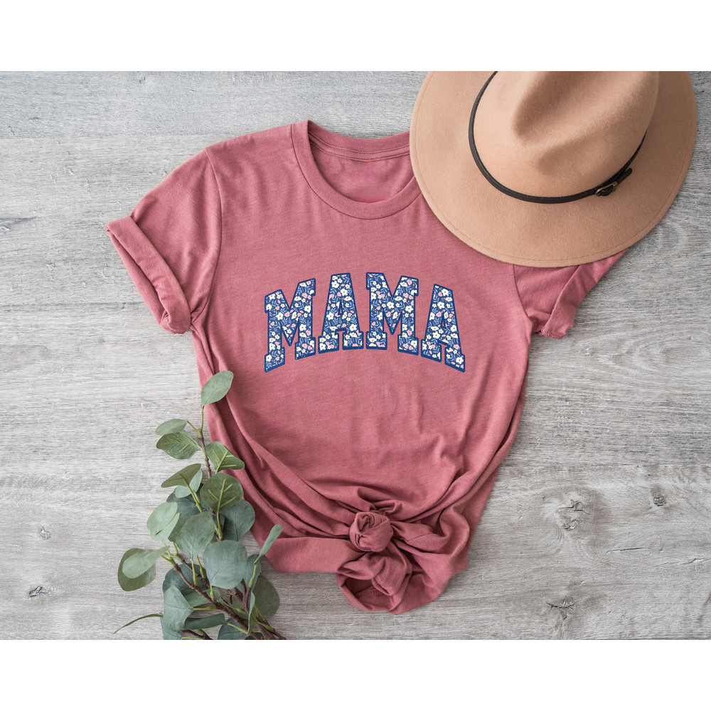 Floral Mama Sweatshirt, Cute Mom Sweatshirt, Mother's Day Gift, Mommy Shirt, New Mother Gift, Gift for Mother, Mama Shirt, Gift for Grandma.jpg