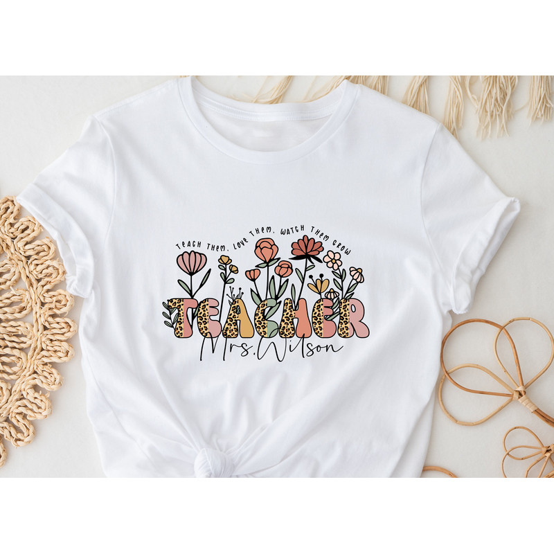 Flower Shirt, Floral Shirt, Flower Lover Shirt, Gift For Flower Lover, Best Friends Shirt, Custom Text Shirt, Plant Mom Shirt, Gardening Mom.jpg