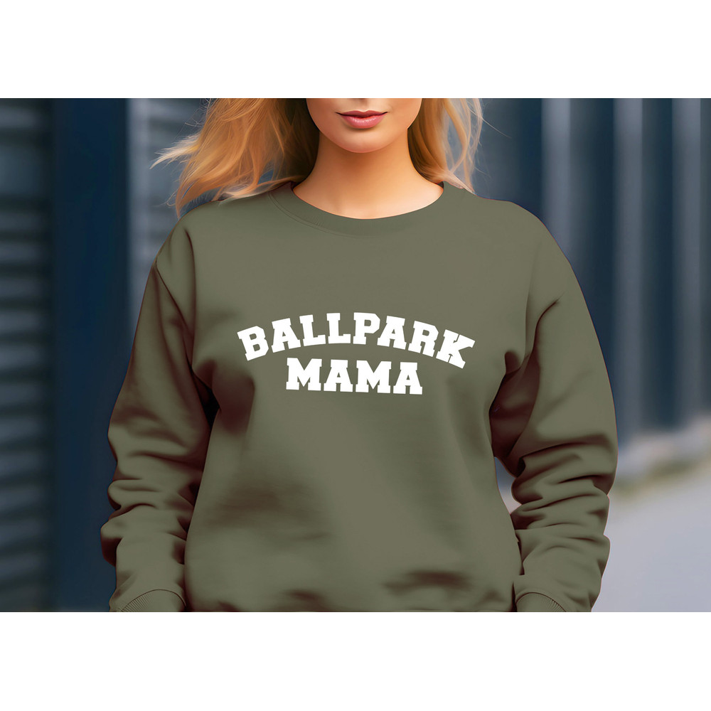 Ballpark Mama Sweatshirt, Ballpark Mom Sweater, Ballpark Mama Sweatshirt, Baseball Mom Sweatshirt, Softball Mom Sweatshirt.jpg