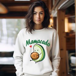 mamacado sweatshirt, new mom gift, baby announcement shirt, pregnancy reveal shirt, maternity shirts, baby shower gift