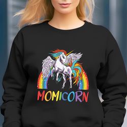 momicorn sweatshirt, mom unicorn sweatshirt, mothers day gift, mom birthday party gift, magical mama sweatshirt, super m