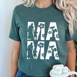 retro vintage mama shirt, mama shirt, mom life shirt, girl mama shirt, motherhood shirt, cute mom shirt, mothers day gif