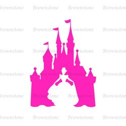 Disney Princess Belle Castle SVG