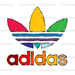 Adidas Color Logo Png, Adidas Png, Adidas Design, Adidas Printable, Adidas Brand Logo, Adidas Shirt 264