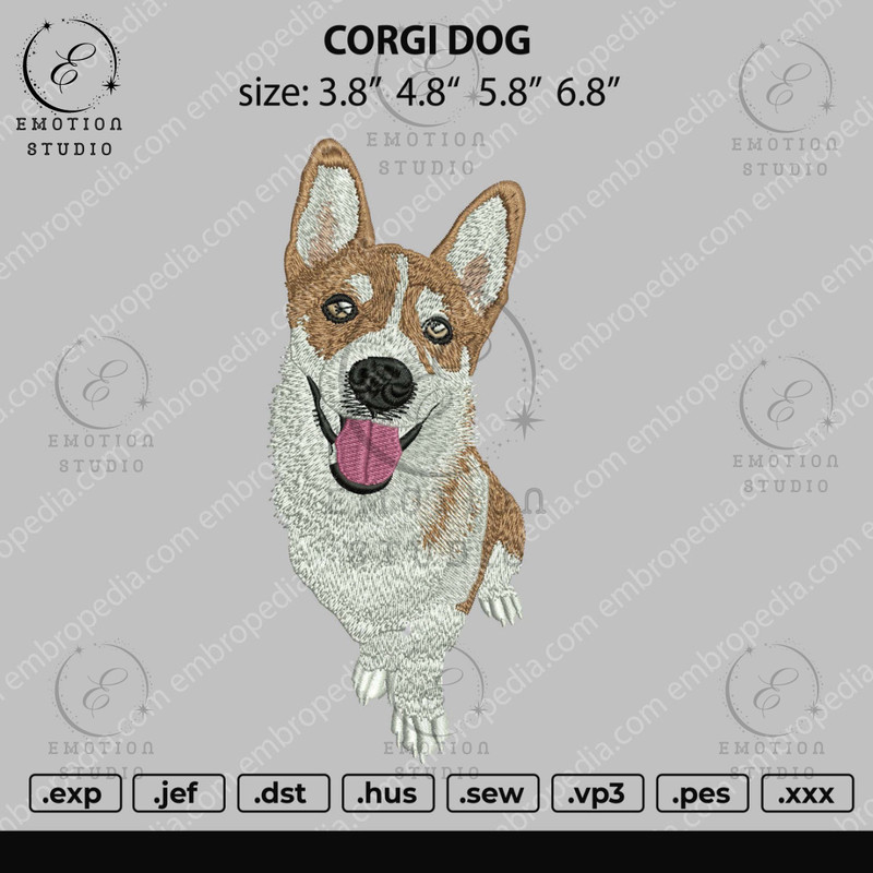Corgi Dog Embroidery File 4 size.jpg
