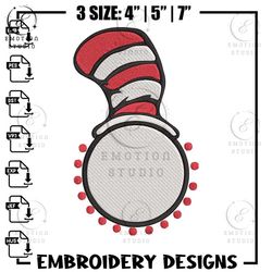 cat in the hat ,embroideryroidery design, cat in the hat ,embroideryroidery, ,embroideryroidery file, logo shirt, digita