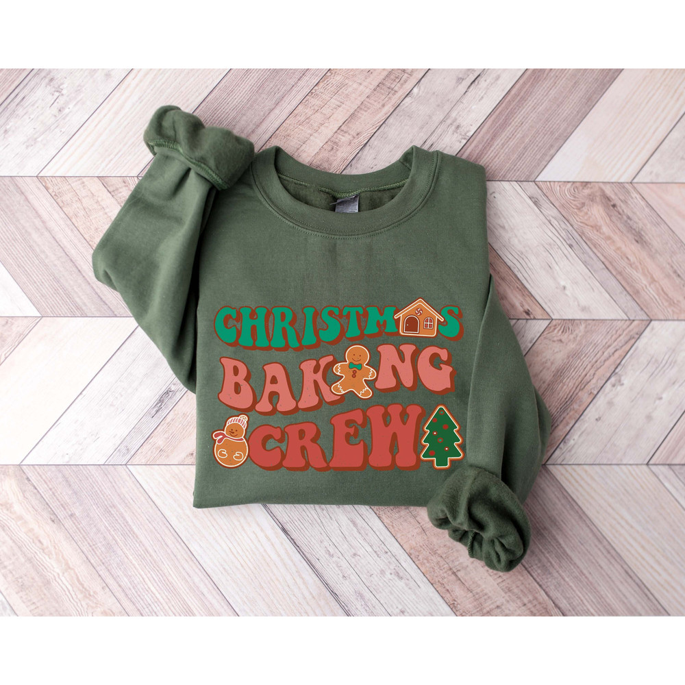 Christmas Baking Crew Sweatshirt, Cookie Baking Crew Shirt, Christmas Cookie Crew, Family Christmas Shirt, Christmas Matching Shirt, Holiday.jpg