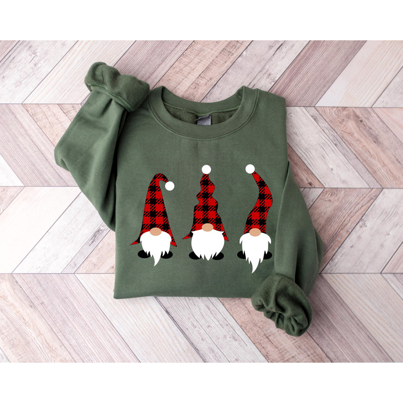 Christmas Sweatshirt, Christmas Gnome T-shirt,Cute Gnomies Shirt, Merry Christmas Shirt,Gnome For The Holiday Shirt,Cute Christmas Gift,Xmas.jpg