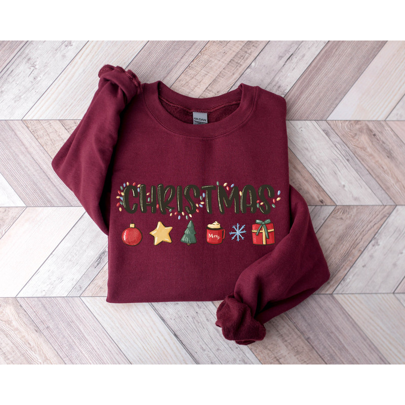 Christmas Sweatshirt, Christmas Tree Sweatshirt, Christmas Sweatshirts for Women, Christmas Gift Women,Merry Christmas Sweatshirt.jpg
