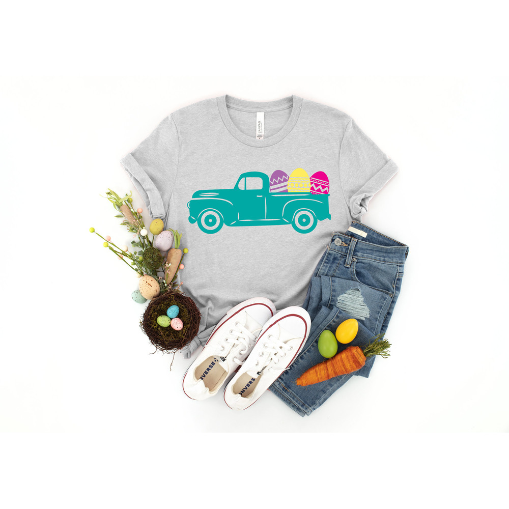 Easter Egg Truck Shirt, Easter Truck Shirt, Easter Bunny Shirt, Kids Easter Shirt, Cute Easter Shirt,Easter Day Shirt, Easter Bunny Shirt.jpg