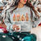 Gingerbread Christmas Coffee Shirt, Christmas coffee Sweatshirt, women Holiday sweater, Xmas Tee, Coffee Lover gift, Latte drink Crewneck.jpg
