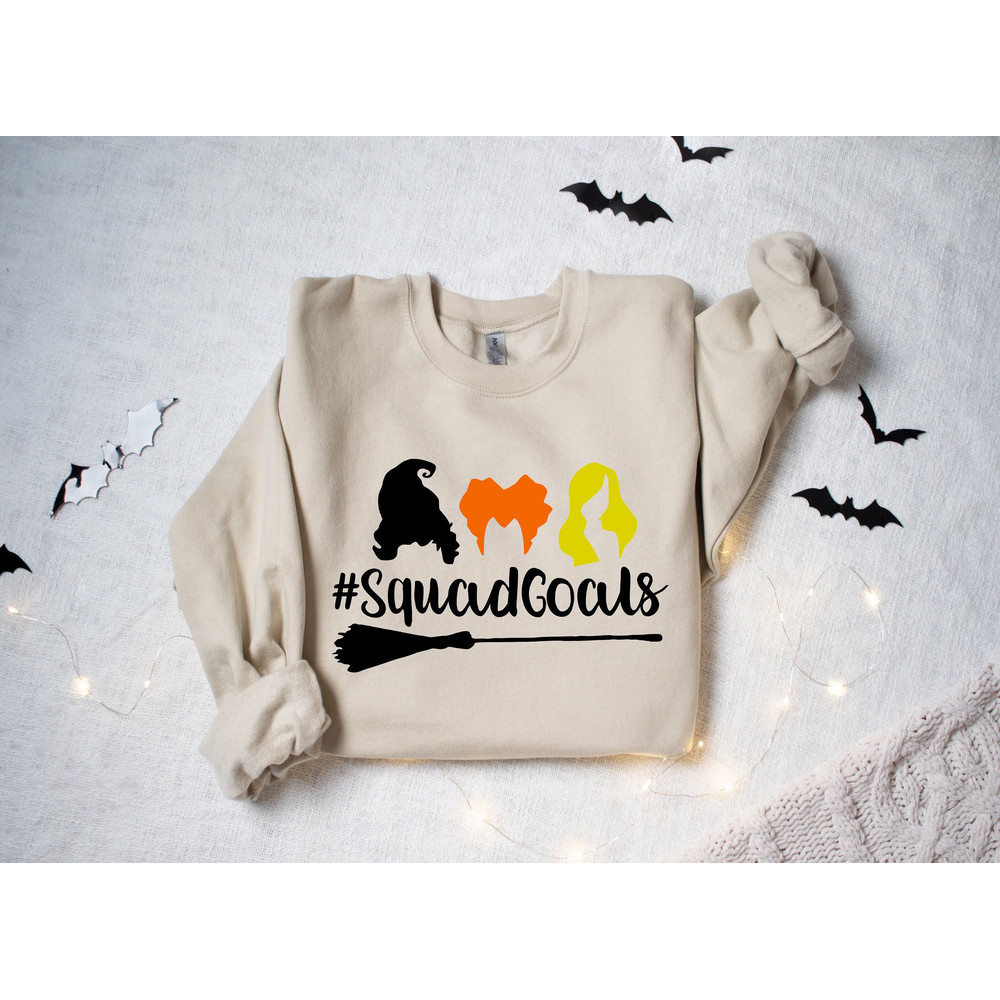 Halloween Squadgoals Shirt,A Bunch Of Hocus Pocus Shirt,Hocus Pocus Shirt,I Smell Children,Sanderson Sister Shirts,Funny Halloween Shirt.jpg