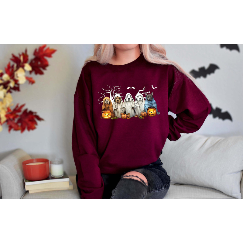 Halloween Sweatshirt,Halloween Sweater,Ghost Sweatshirt,Halloween Dog Sweatshirt,Ghost Dog Shirt,2023 Happy Halloween,Retro Spooky Season 1.jpg