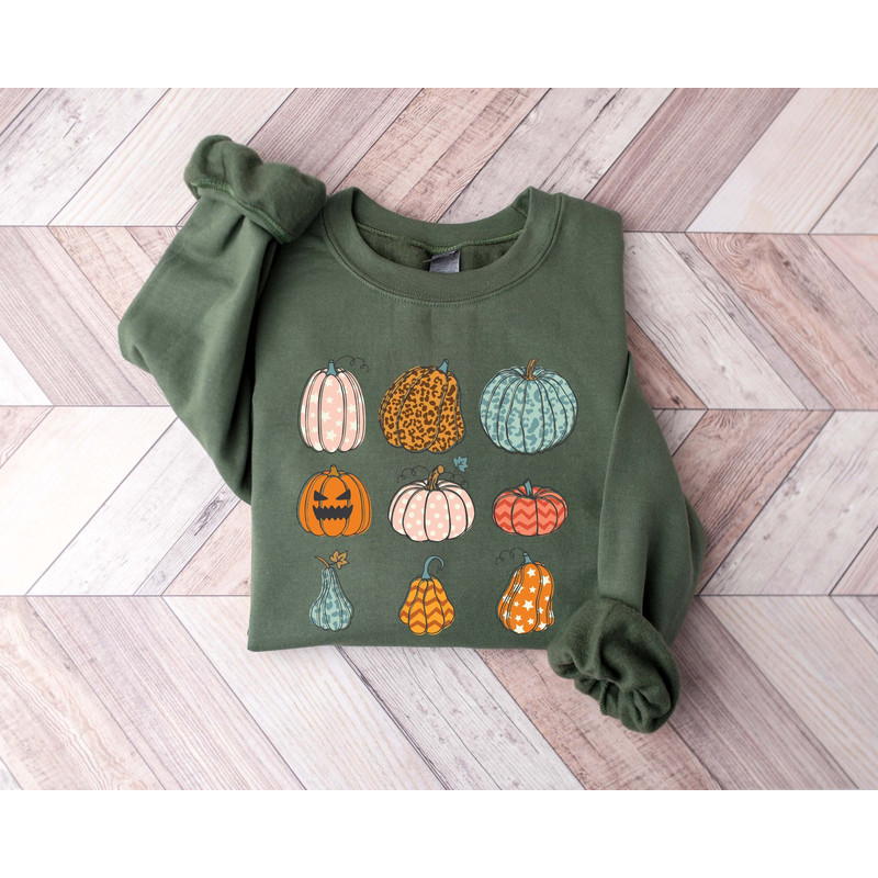 Leopard Pumpkin Shirt, Hello Pumpkin Shirt, Fall Vibes Shirt, Peace Love Thanksgiving Shirt,Family Thanksgiving Shirt, Happy Fall Y'All.jpg
