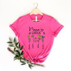 nanas garden shirt, my greatest blessing call me nana, nana shirt, blessed nana shirt, mothers day gift, birthday gift f