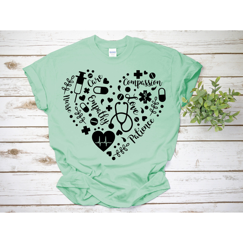 Nurse Shirt, CNA's Nurse 2021 Shirt, The Ones Who Saved The World Shirt, RN Shirts, Nurse Week, CNA Shirt, Nursing School Tee.jpg