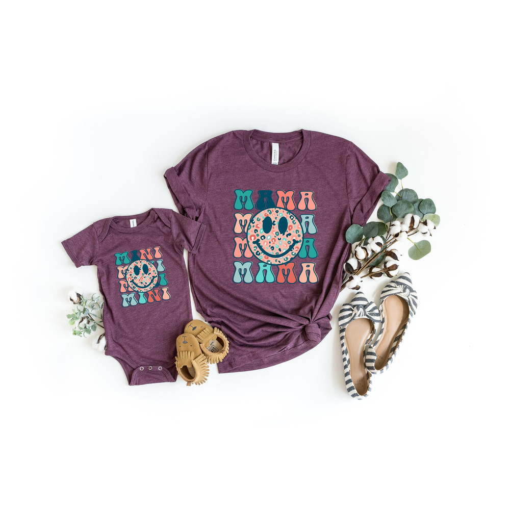 Retro Mama Shirt, Retro Mini Shirt, Retro Mama Mini Shirt, Blessed Mama Mini, Thankful Mini, Thankful Mama, Mama Mini Matching Shirt.jpg