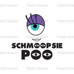 Schmoopsie Poo Monster Inc SVG Cricut File