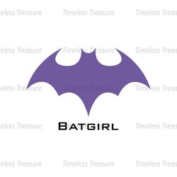 Avengers Superheroines Batman Batgirl Logo SVG