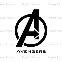 DC Marvel Avengers Logo SVG Cricut