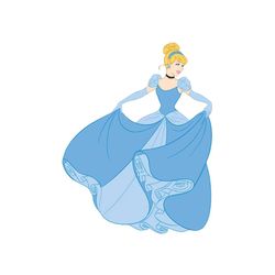 Disney Princess Cinderella Cake Topper PNG Clipart