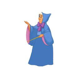 Fairy Godmother Disney Cartoon Magic Character Clipart PNG