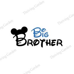 Big Brother Mickey Mouse SVG