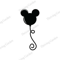 Mouse Ears Balloon SVG
