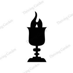 Harry Potter Goblet Of Fire SVG Silhouette Vector Files