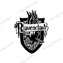 Ravenclaw Logo Quidditch Champions SVG Silhouette Cut Files
