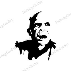 Harry Potter Lord Voldemort Head SVG Silhouette Vector