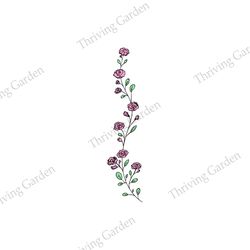 disney rose flower branch cinderella cartoon svg