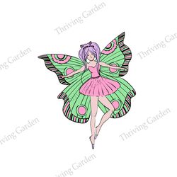 Disney Butterfly Princess Tinkerbella Vector SVG